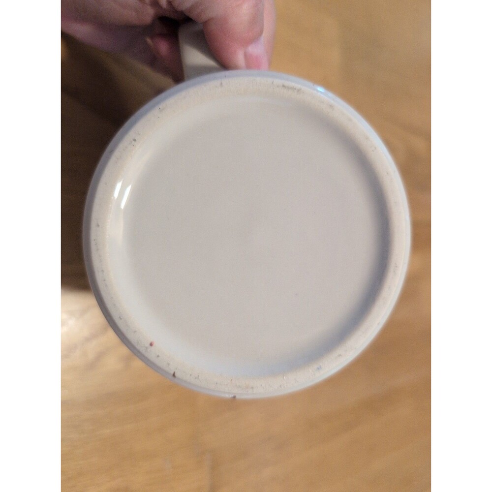 Coffee Tea Mug Southwest Design Cream & Orange 16 Oz - Picture 5 of 7